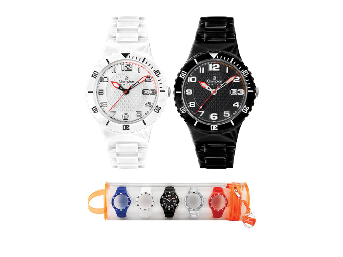 Relógio de Pulso TROCA-PULSEIRAS CP30119X - Champion Relógios