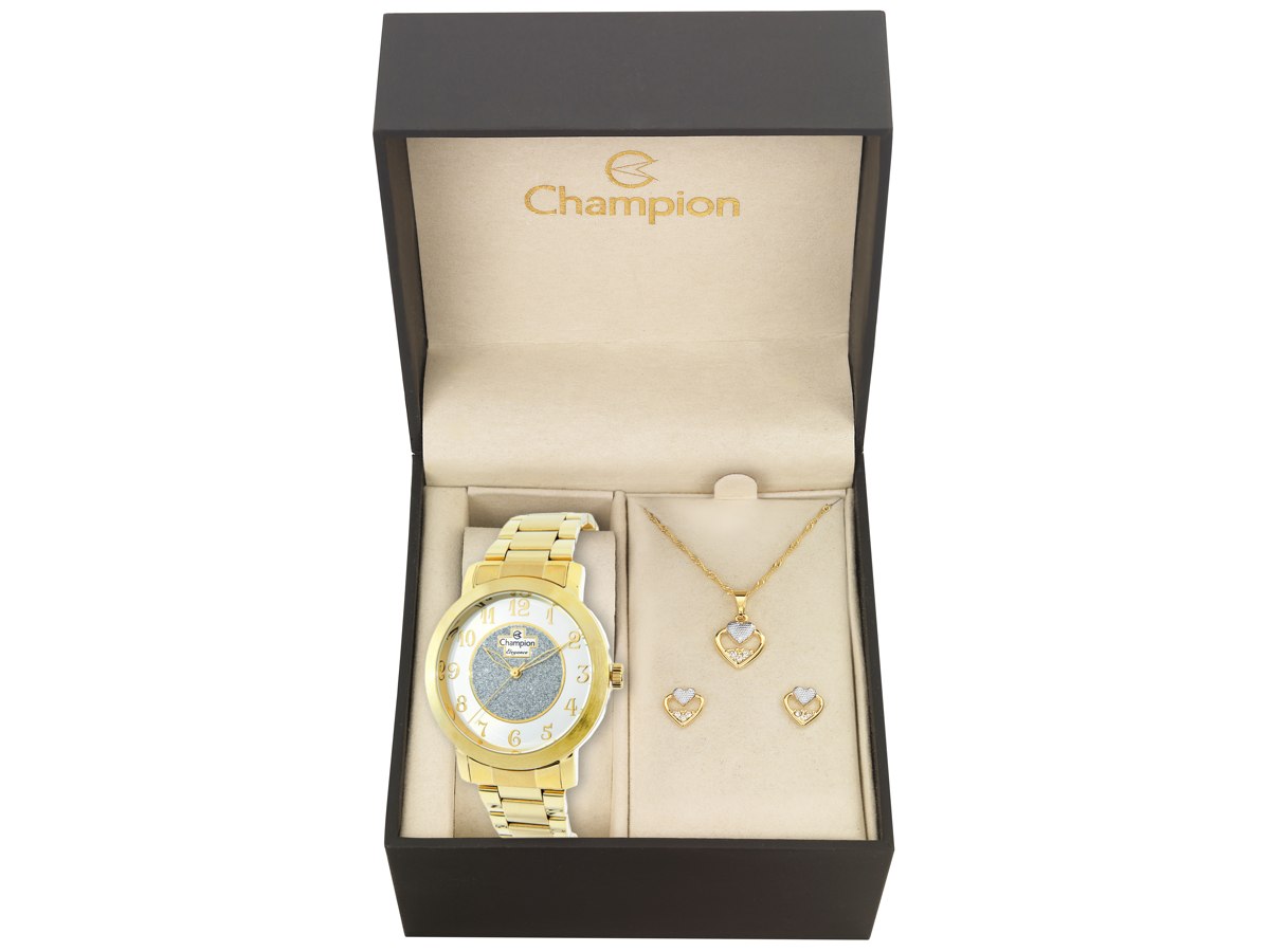 Relógio de Pulso KIT PRESENTES CN26466W - Champion Relógios