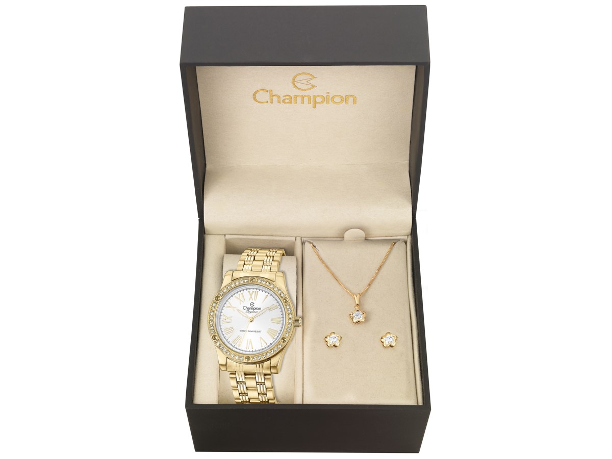 Relógio de Pulso KIT PRESENTES CN27287W - Champion Relógios