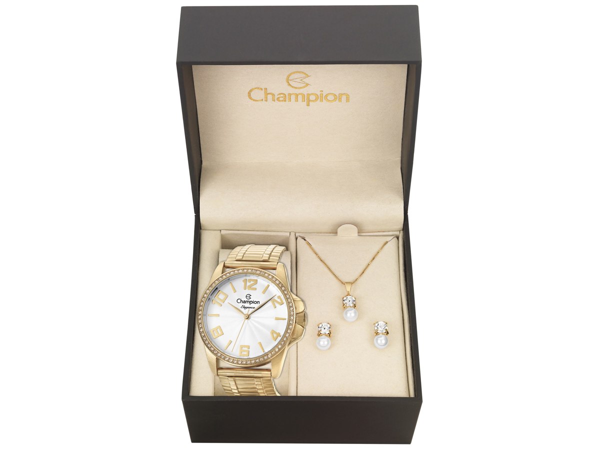 Relógio de Pulso KIT PRESENTES CN27821W - Champion Relógios