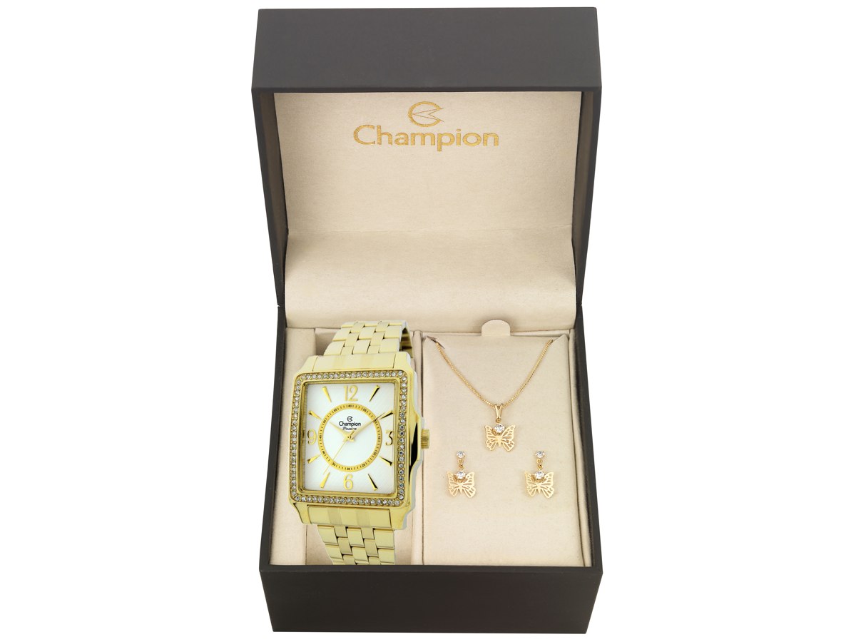 Relógio de Pulso KIT PRESENTES CN27894W - Champion Relógios