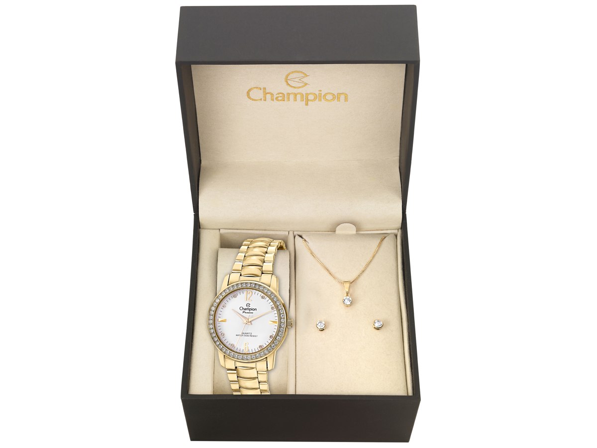 Relógio de Pulso KIT PRESENTES CN28599W - Champion Relógios