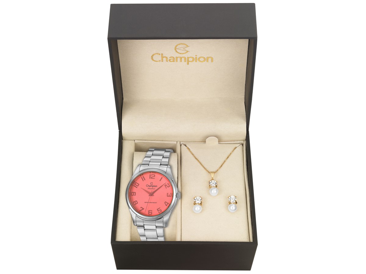 Relógio de Pulso KIT PRESENTES CN29883S - Champion Relógios