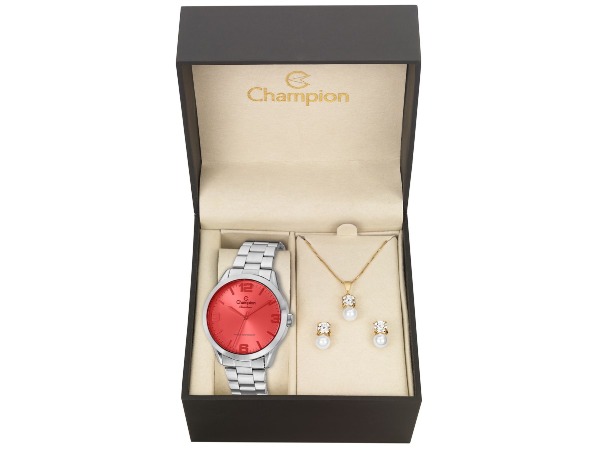 Relógio de Pulso KIT PRESENTES CN29892P - Champion Relógios