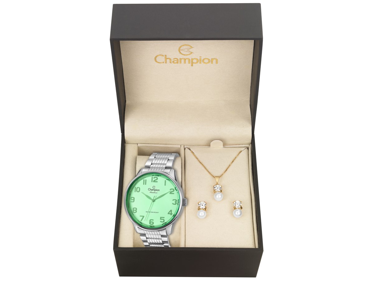 Relógio de Pulso KIT PRESENTES CN29918P - Champion Relógios