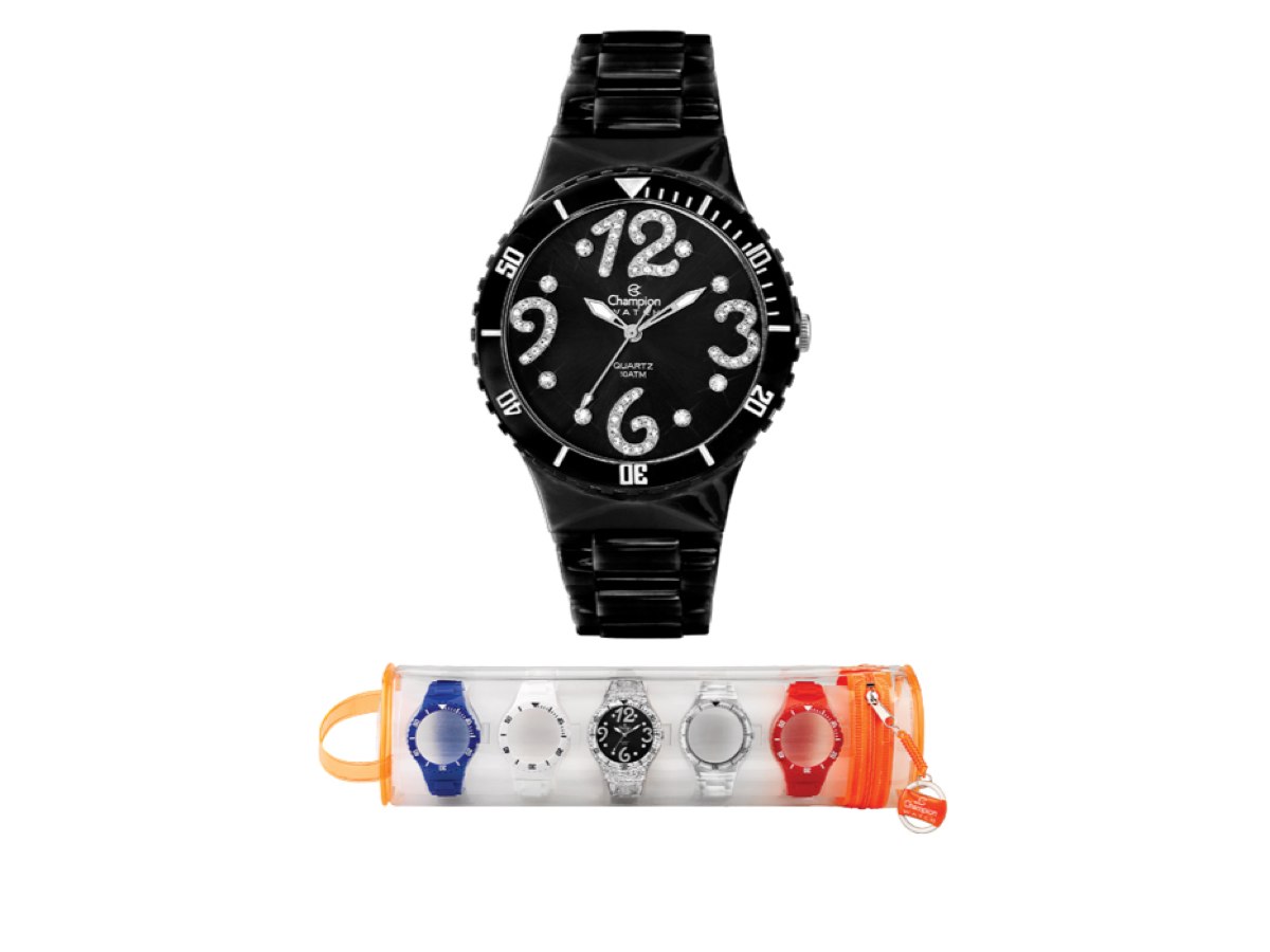 Relógio de Pulso TROCA-PULSEIRAS CP30182D - Champion Relógios