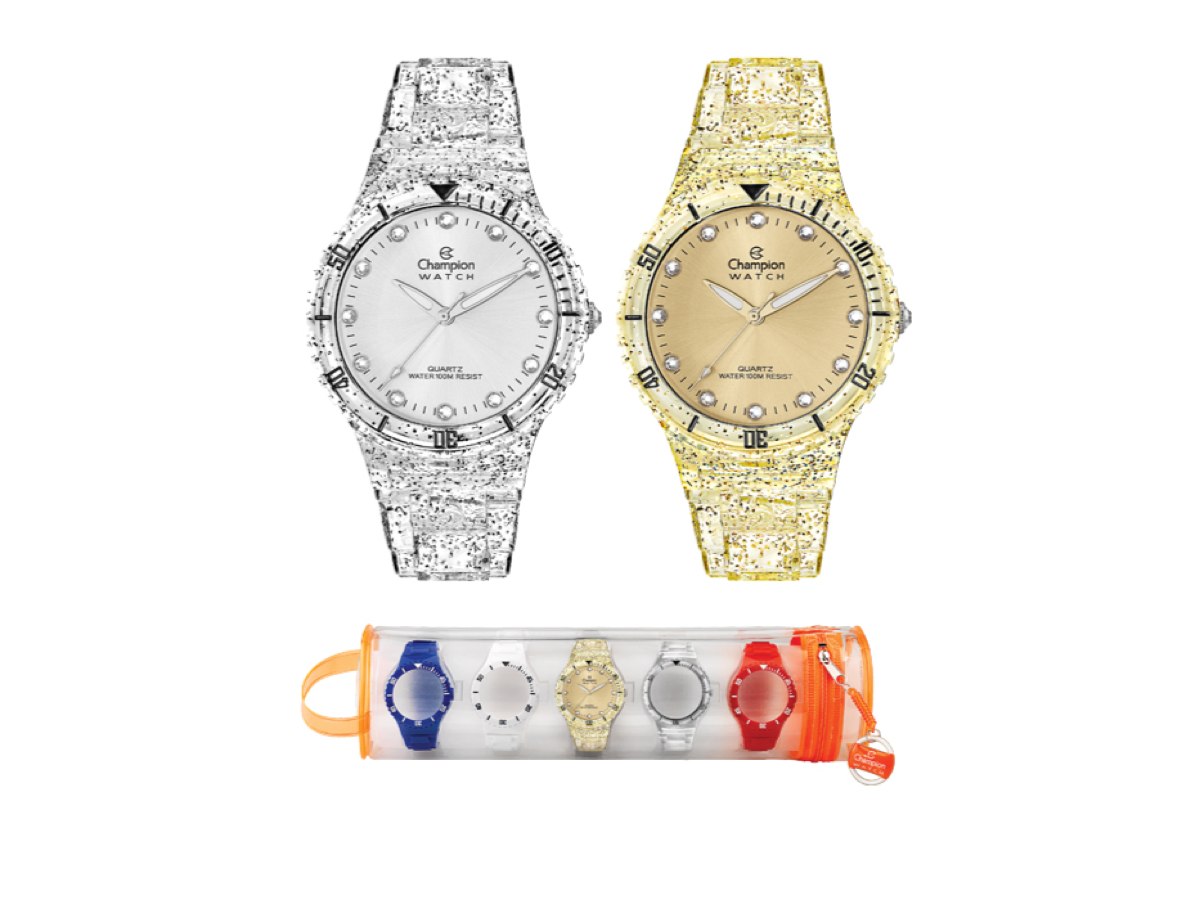 Relógio de Pulso TROCA-PULSEIRAS CP38086R - Champion Relógios