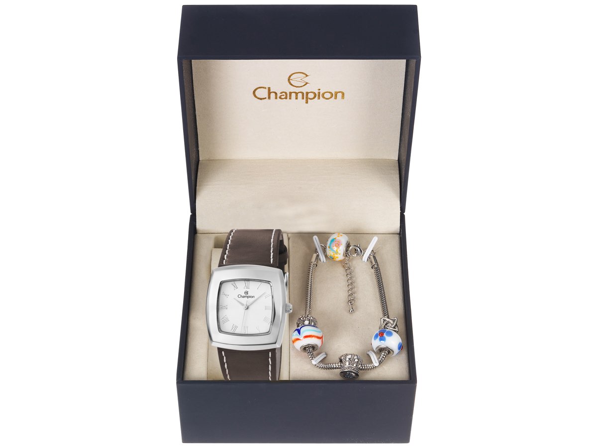 Relógio de Pulso KIT PRESENTES CH25650Y - Champion Relógios