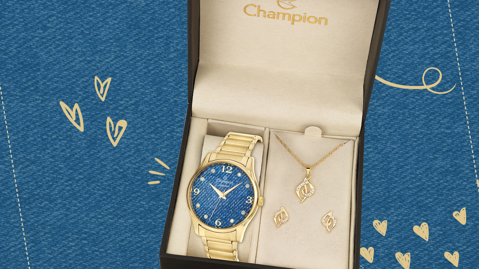 Confira os lançamentos kit de presentes Champion