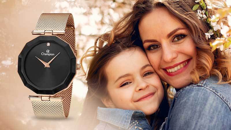 Presente de Dia das Mães? 4 Relógios Champion que ela vai adorar